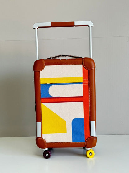 HERMES HAND MADE TROLLY SUITCASE